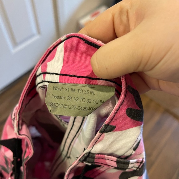 Pink Camo Pants (large) - Picture 4 of 4